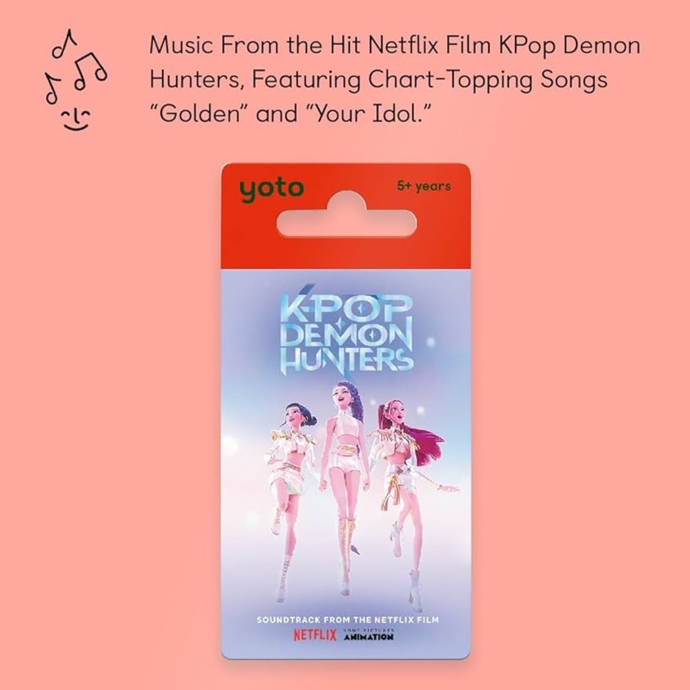 Yoto Kpop Demon Hunters Soundtrack Audio Card